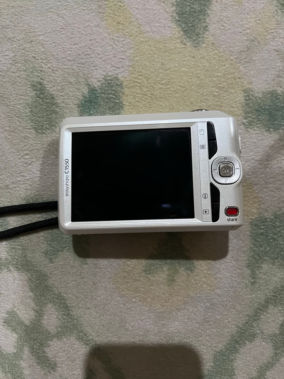 (미품) 코닥 c1550 화이트 빈티지 디카 카메라 가방 상품이미지2