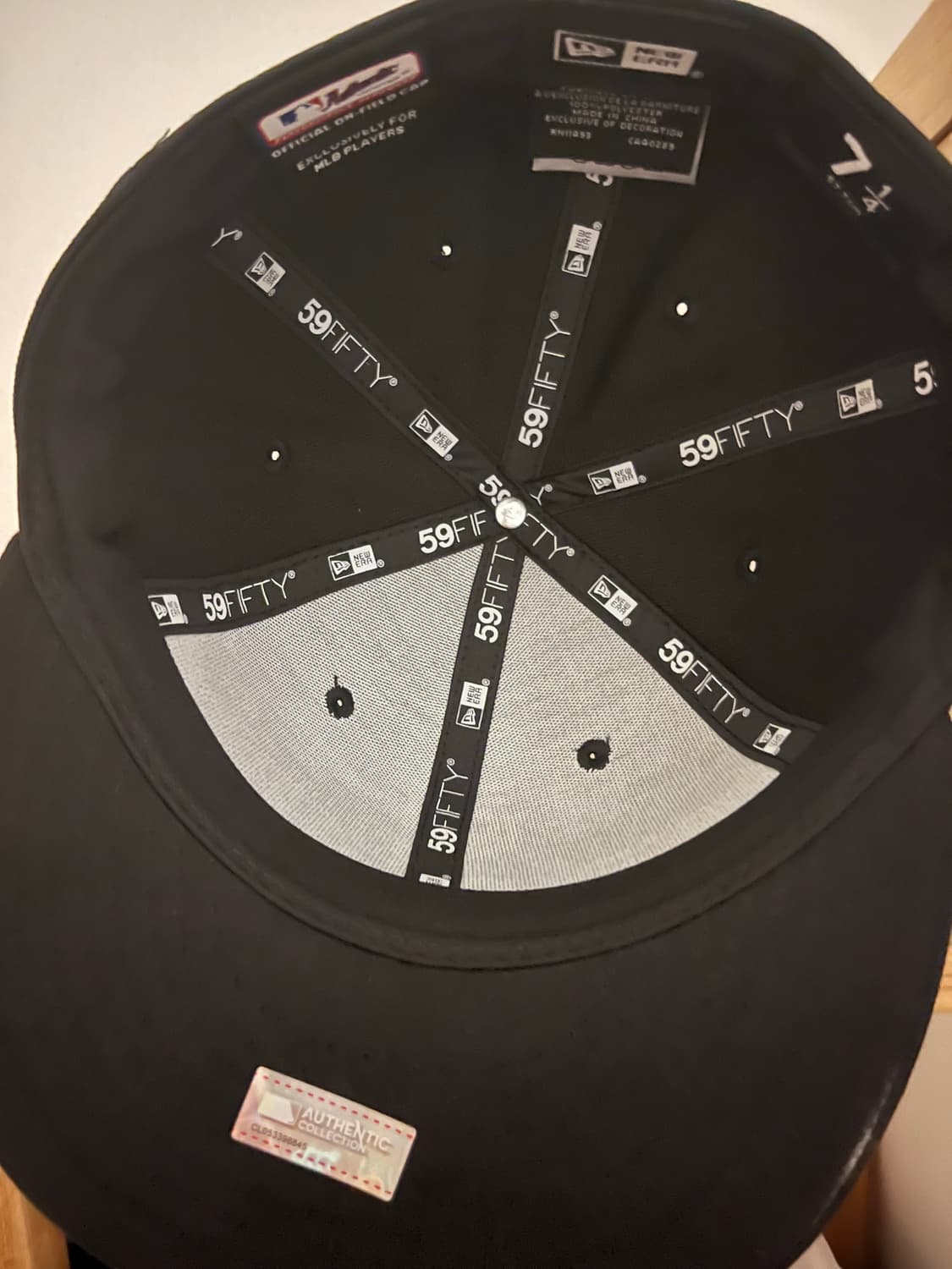 MLB New Era 어센틱 시카고 화이트삭스게임 블랙 70358 700 상품이미지2