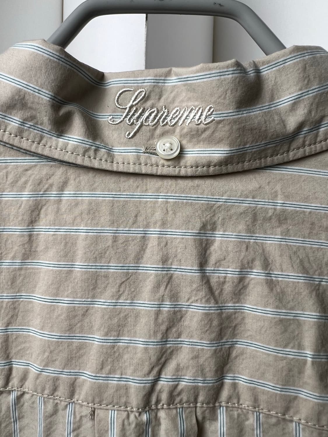 슈프림 스트라이프 신팔 셔츠 미착용 새상품 라지 상품이미지2