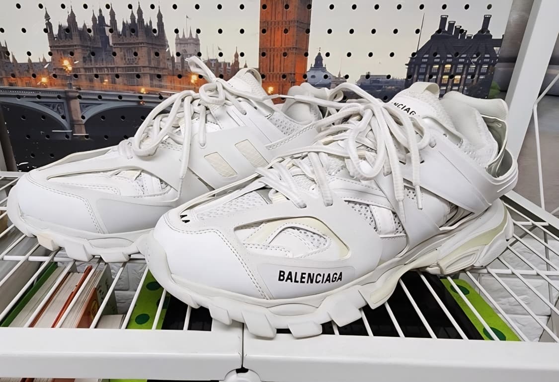 발렌시아가 트랙 270 ~ 275 패널드 화이트 스니커즈 SB78 상품이미지1