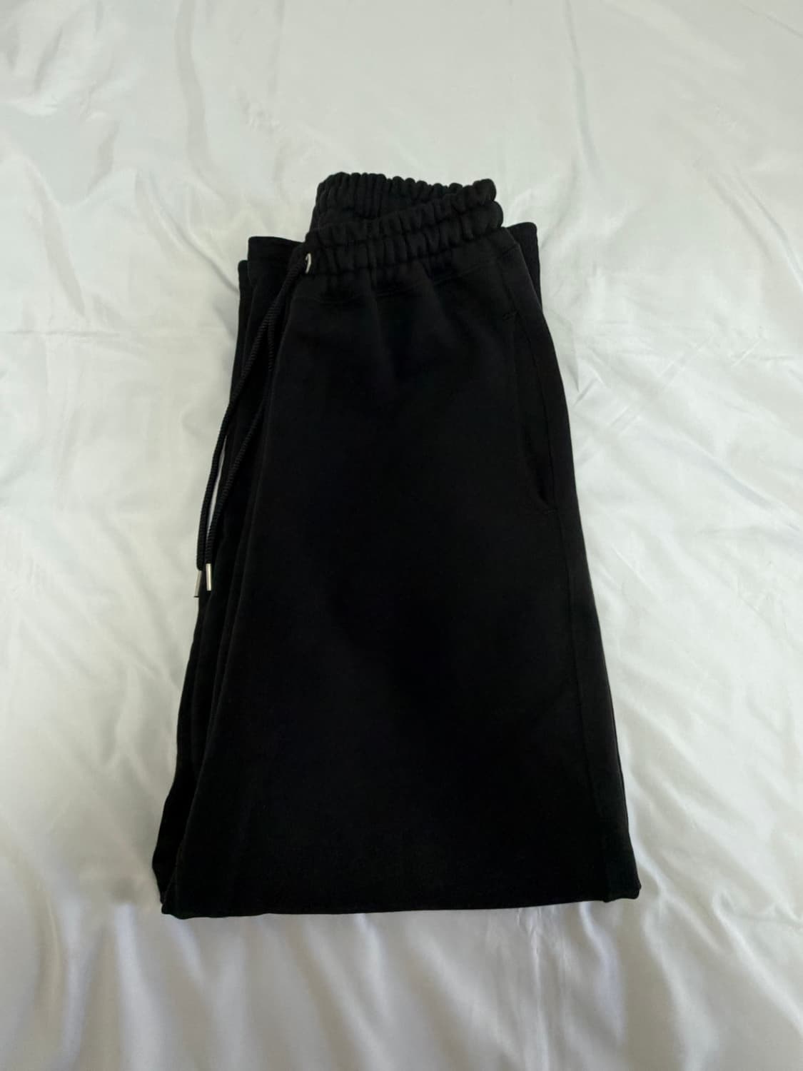 [M] 로커드 21oz 헤비 스웨트 팬츠 블랙 상품이미지3