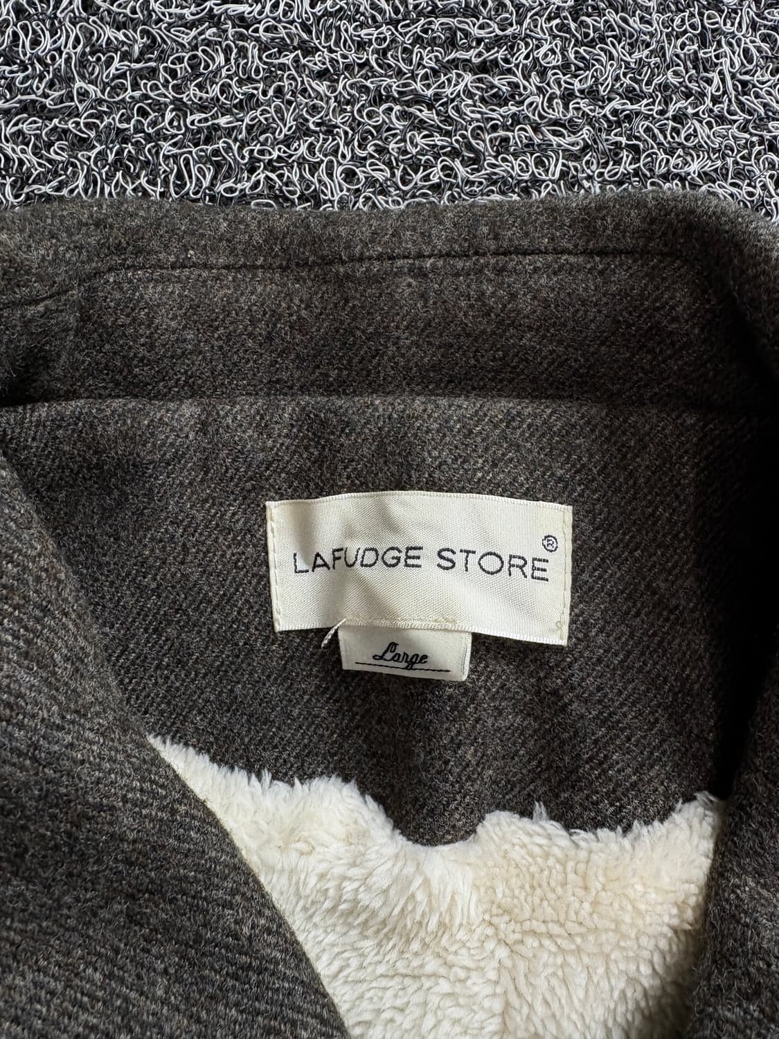 라퍼지스토어 울 블루종 봄버 자켓 1778 상품이미지3