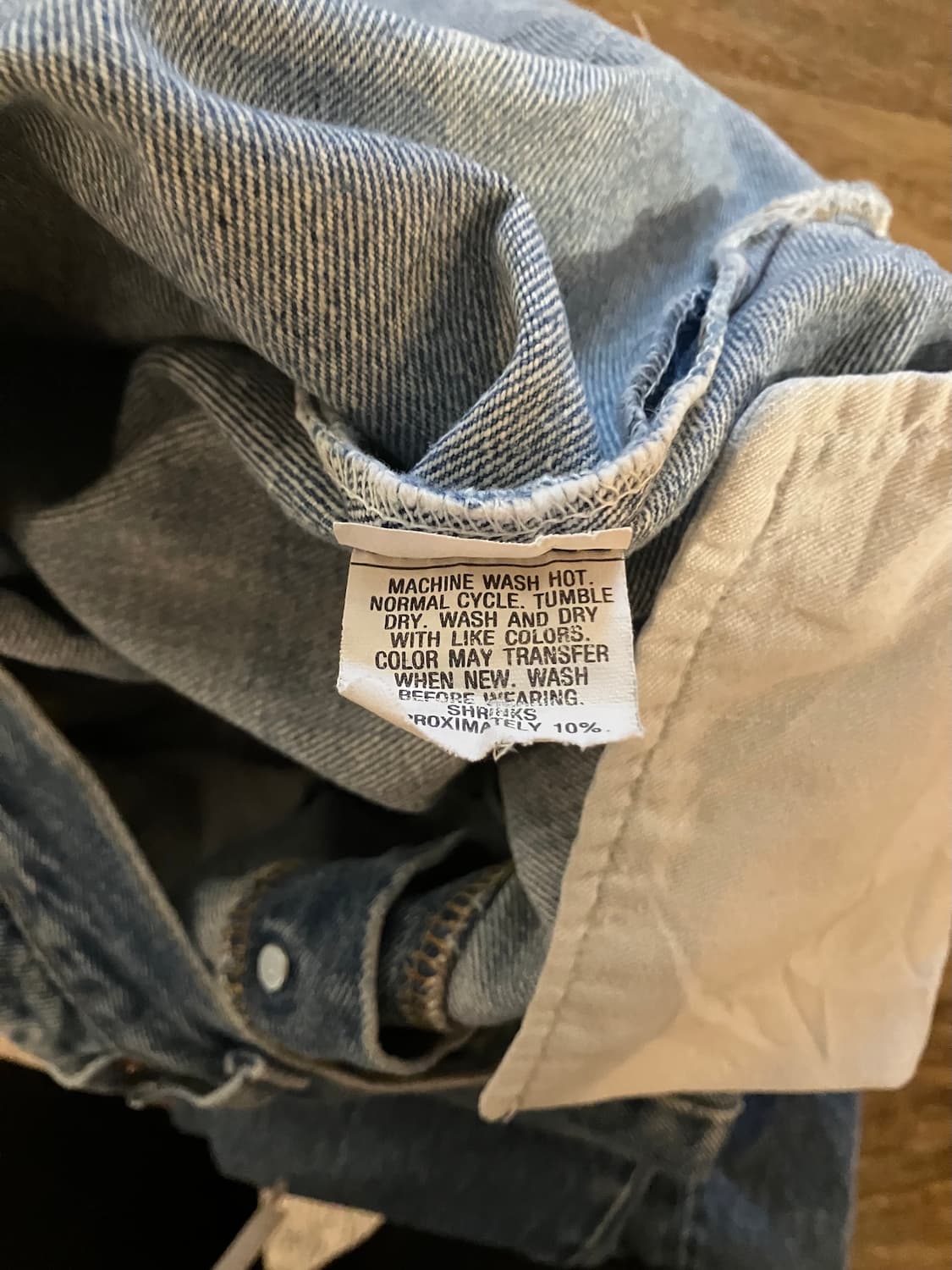 80s USA 빈티지 리바이스 501 데님 팬츠 상품이미지9