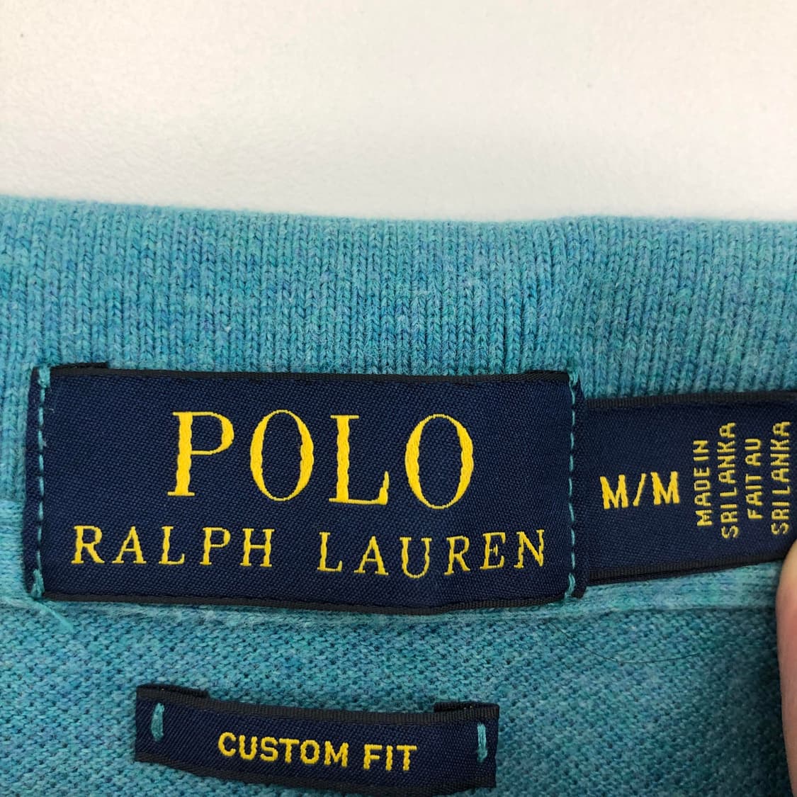 폴로 랄프로렌 커스텀핏 상위라인 카라티 M 상품이미지5