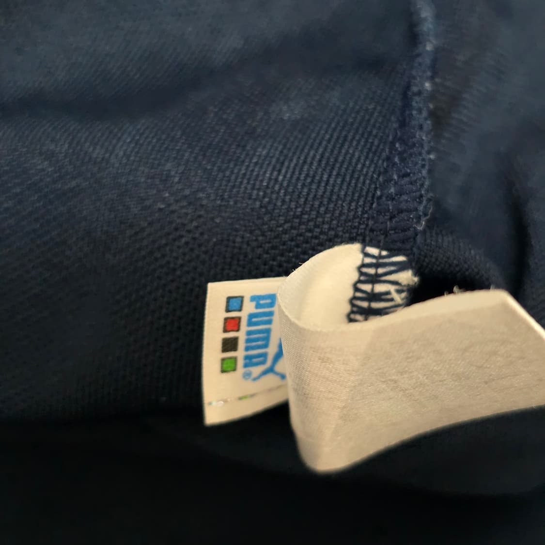 올드스쿨 푸마 네이비 스트라이프 져지트랙자켓 상품이미지4