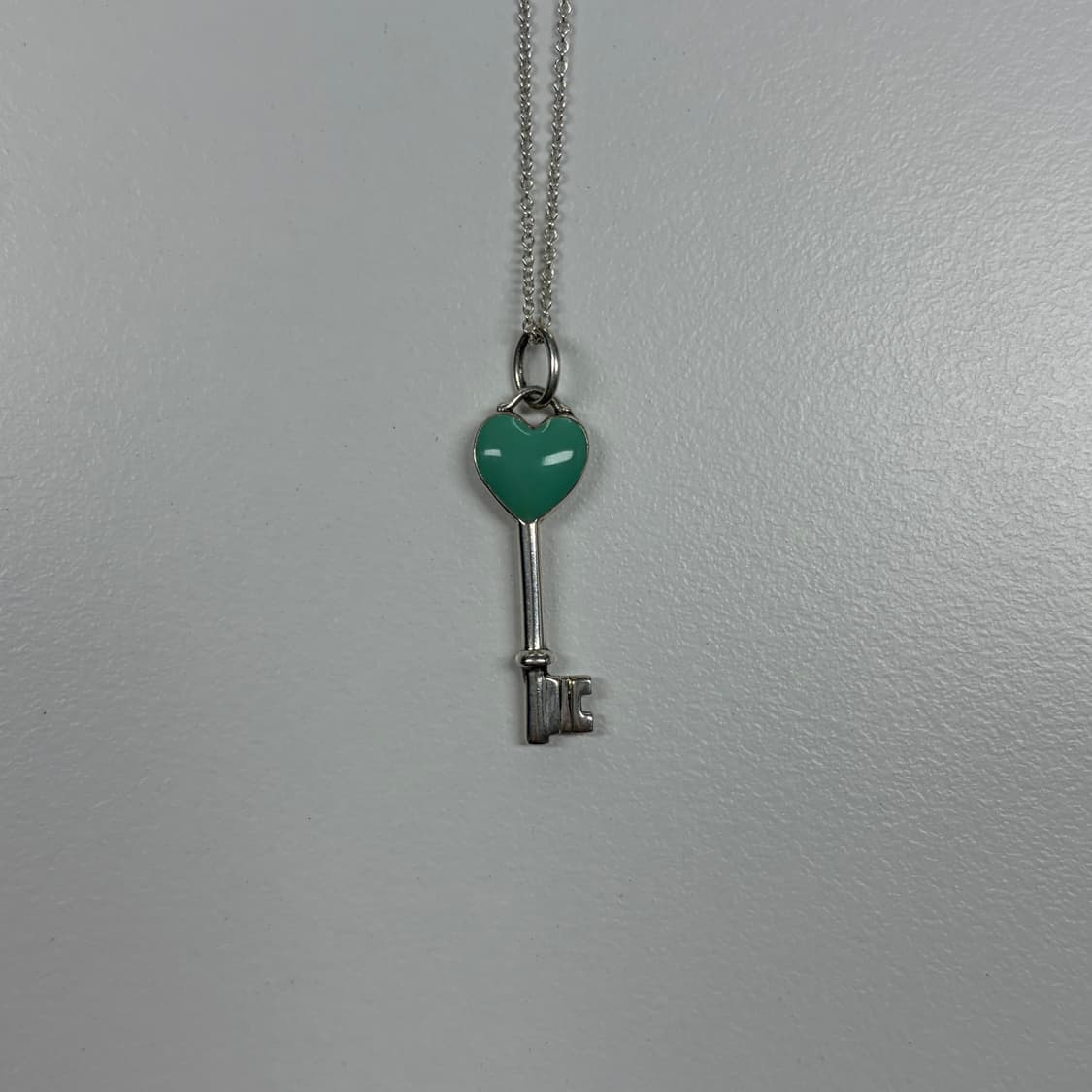 티파니앤코 민트 하트 태그키 목걸이 상품이미지1