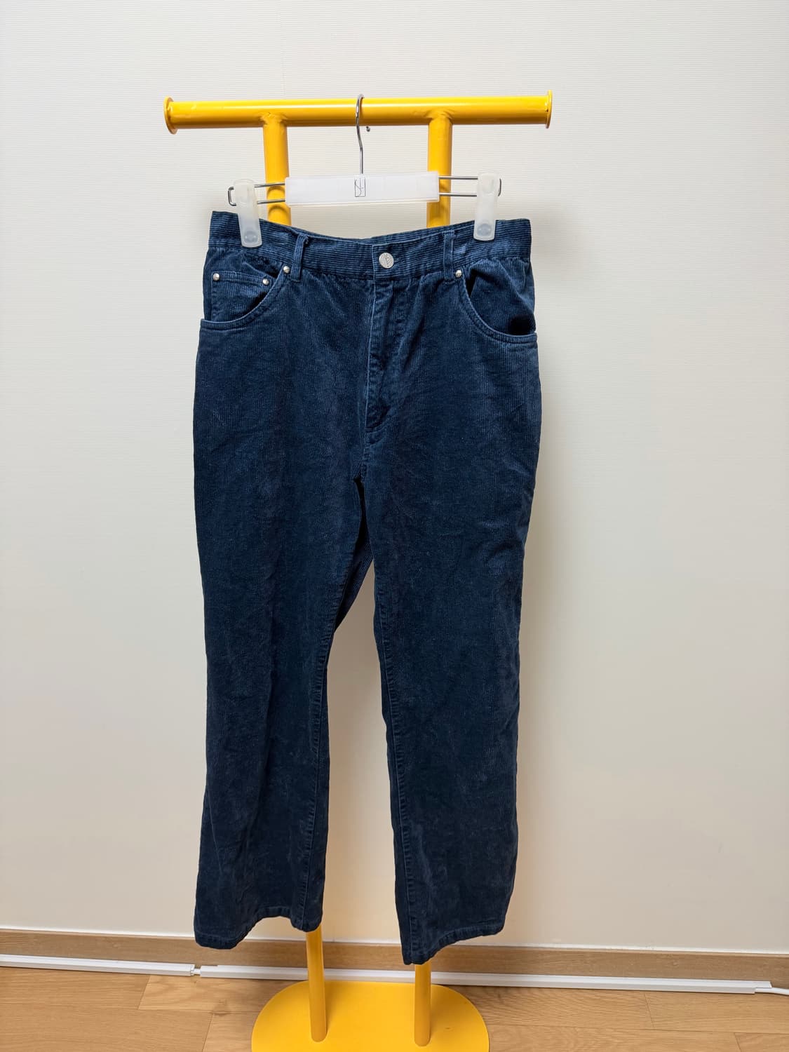 그린버터 네이비 코듀로이 팬츠 M 상품이미지1