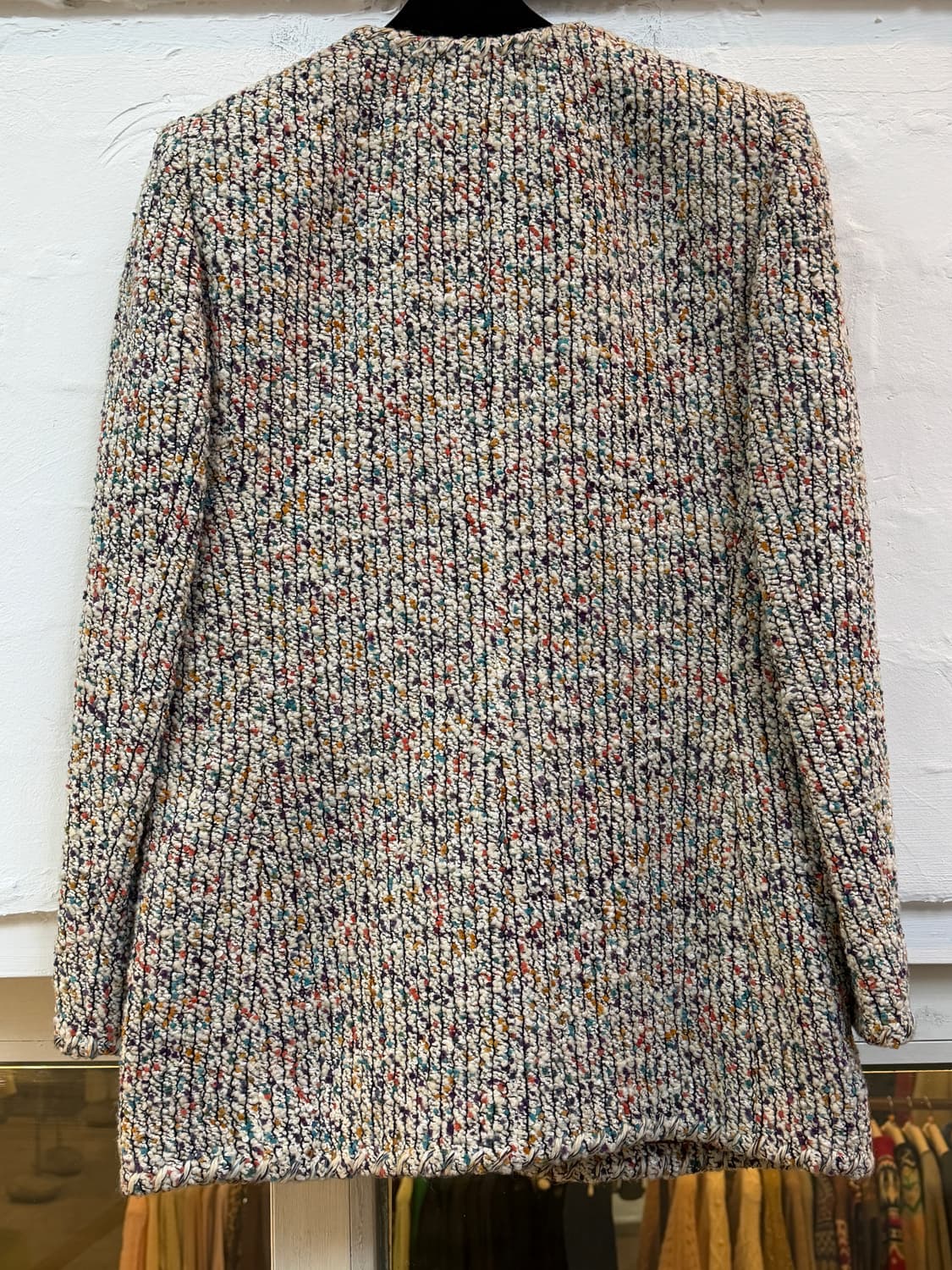 Emanuel Ungaro 웅가로 노카라 트위드 자켓 10 상품이미지7