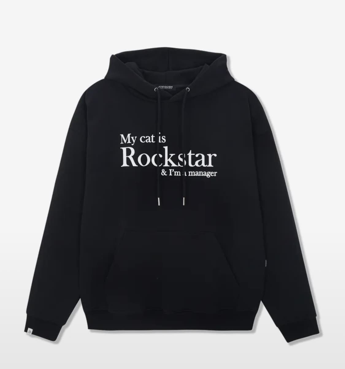 조거쉬 후드티 My cat is Rockstar Hoodie 1사이즈 상품이미지1