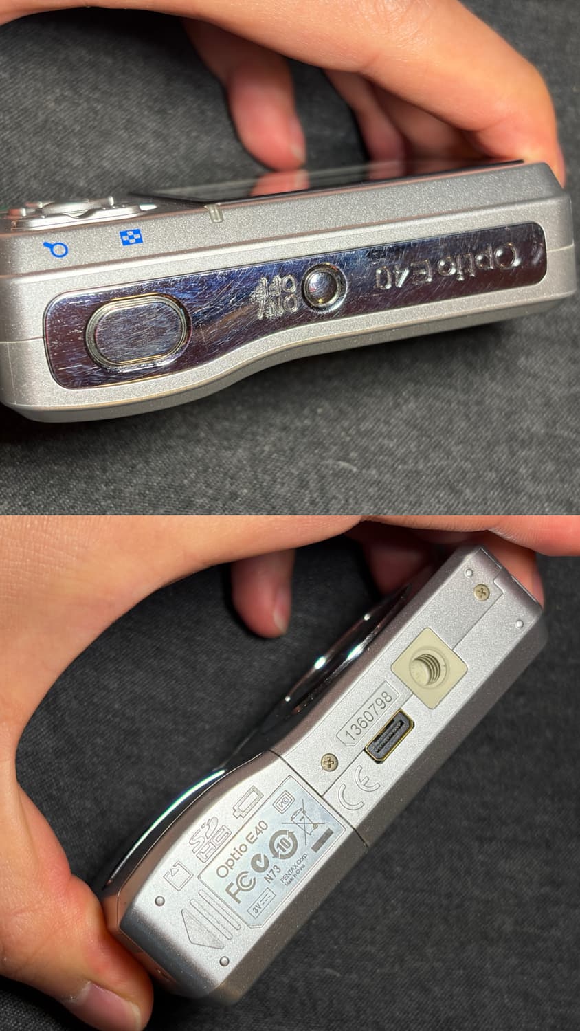 (직접찍은 작례) 펜탁스 Optio E40 디지털 카메라 상품이미지3