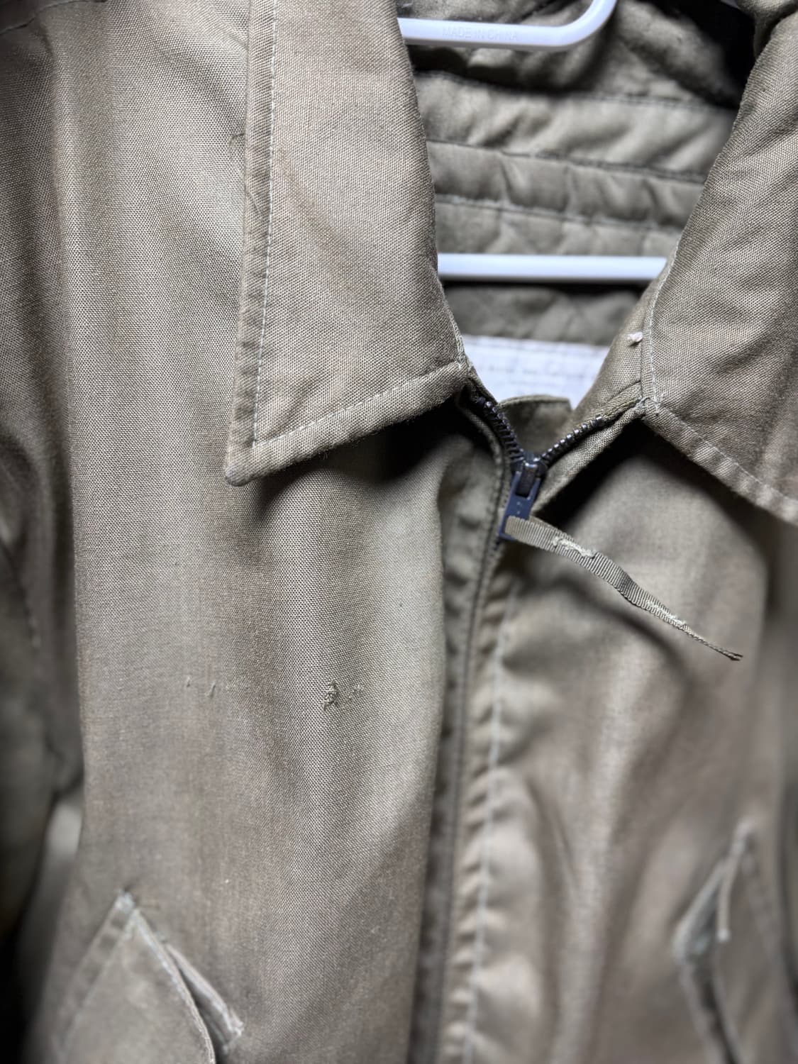 US army cvc 탱커자켓 91년도 생산 오리지날 상품이미지4