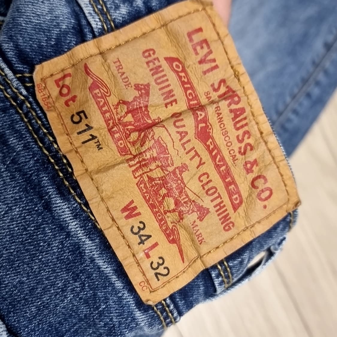 리바이스 511  스키니 데님(34) 상품이미지5