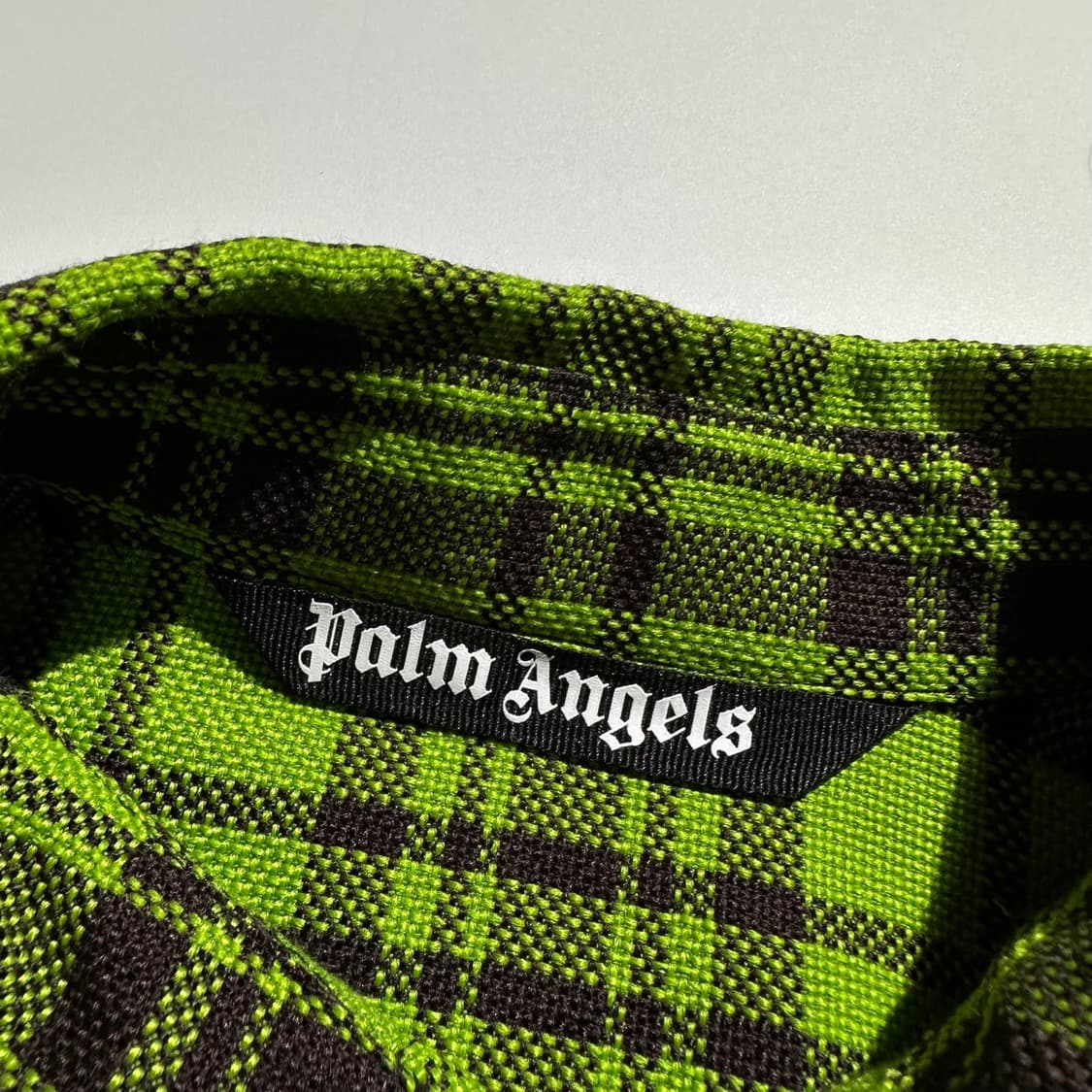 Palm Angels 팜엔젤스 백 스펠아웃 플란넬 체크 상품이미지8