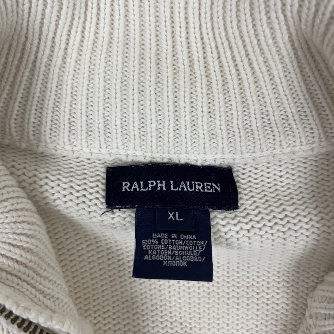 폴로 니트 집업 상품이미지6