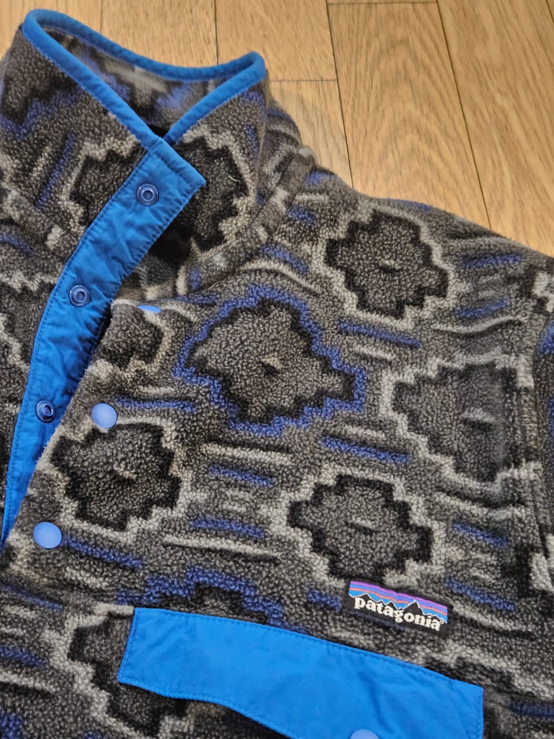 소장 파타고니아 신칠라 헤비웨이트 패턴 아노락 집업 플리스 후리스 상품이미지2