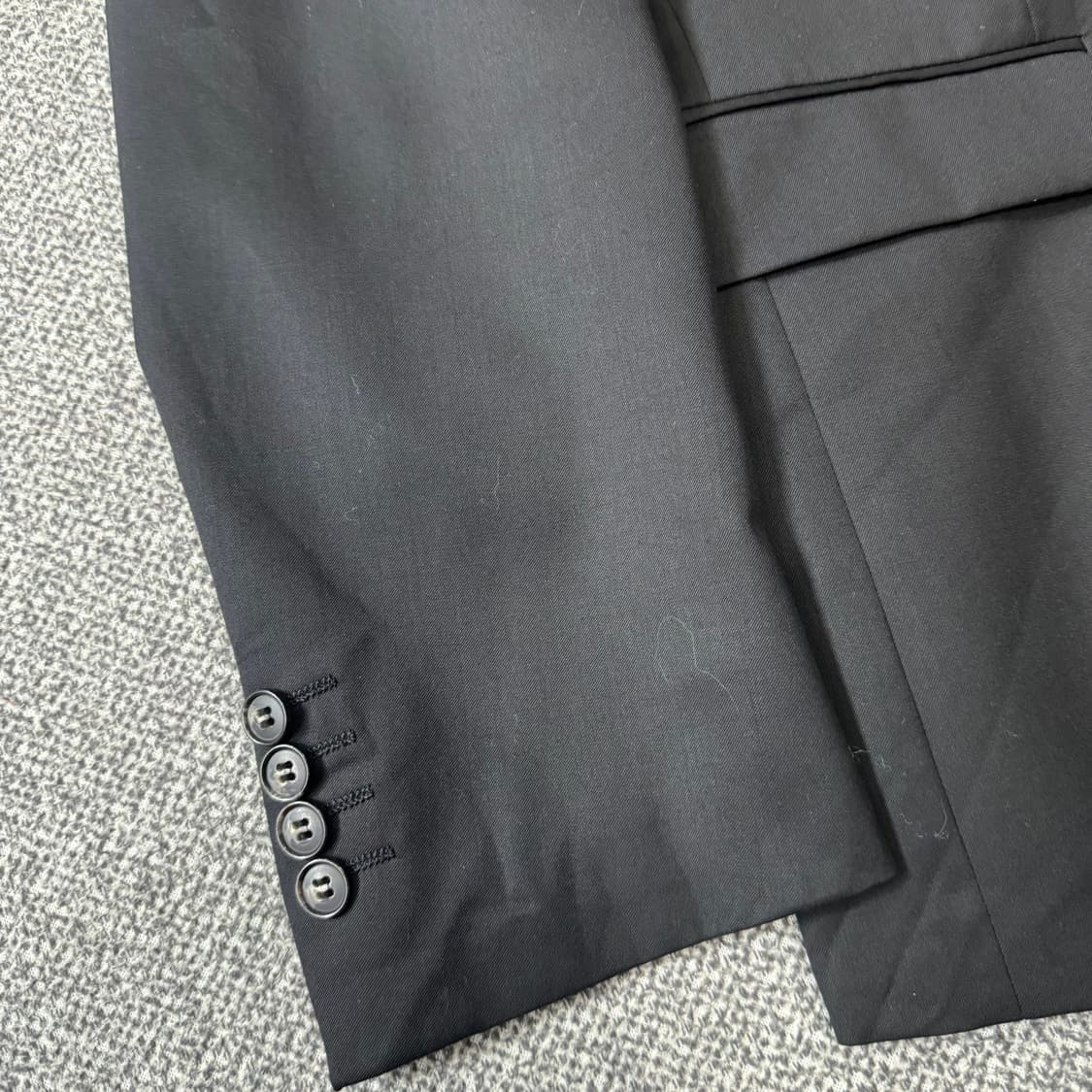 발망 슬림핏 블랙 블레이저 상품이미지3