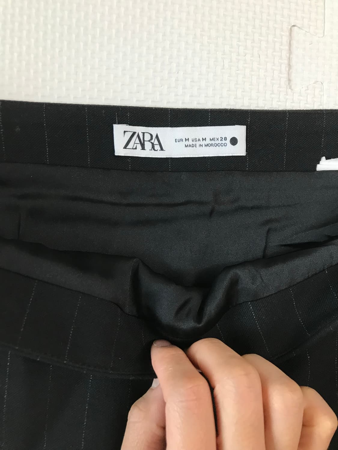 Zara 스트라이프 스커트 상품이미지2