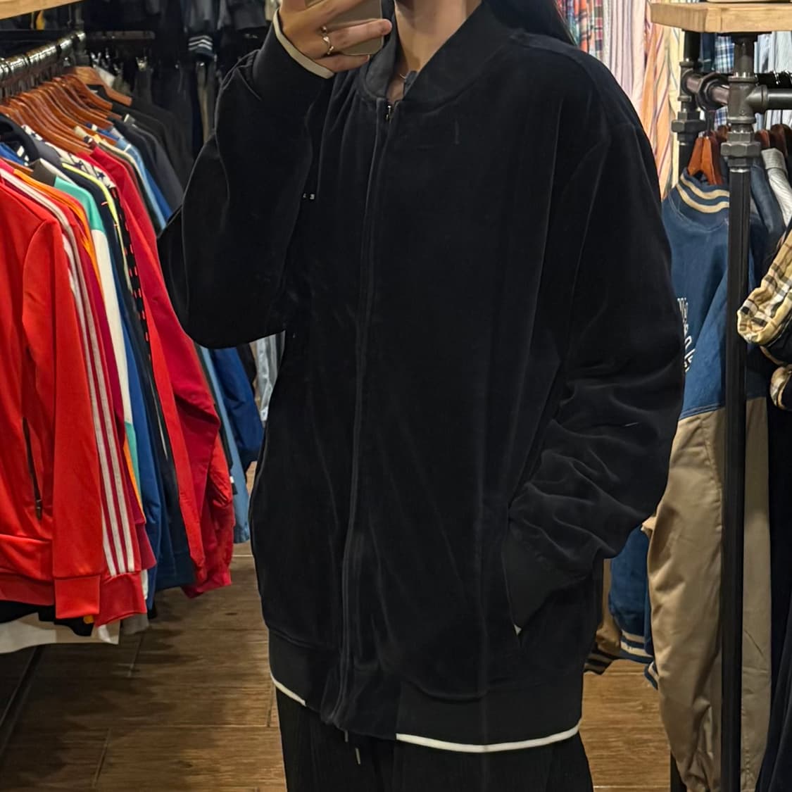 [HI] VTG 벨벳져지 블랙 상품이미지3