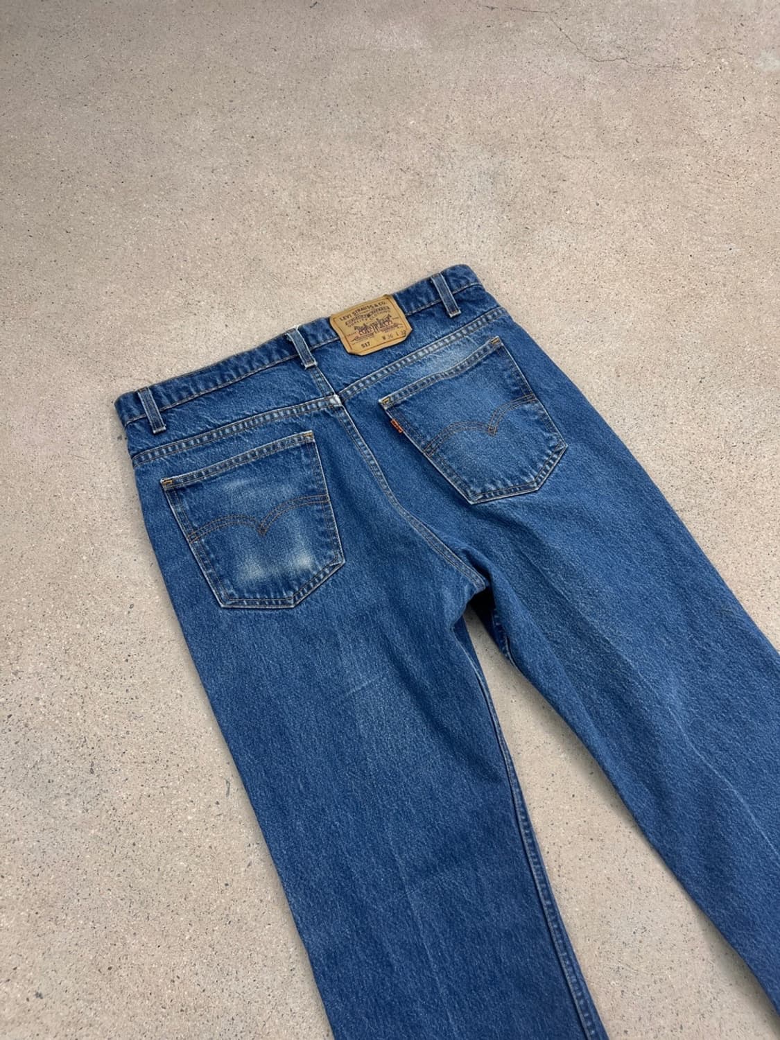 리바이스 90s 517 오렌지 탭 데님 팬츠 / 35 x 32 상품이미지4