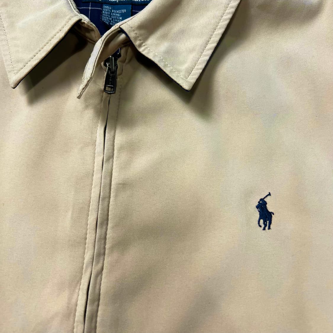 폴로 랄프로렌 스윙탑 자켓 베이지 XL 상품이미지7