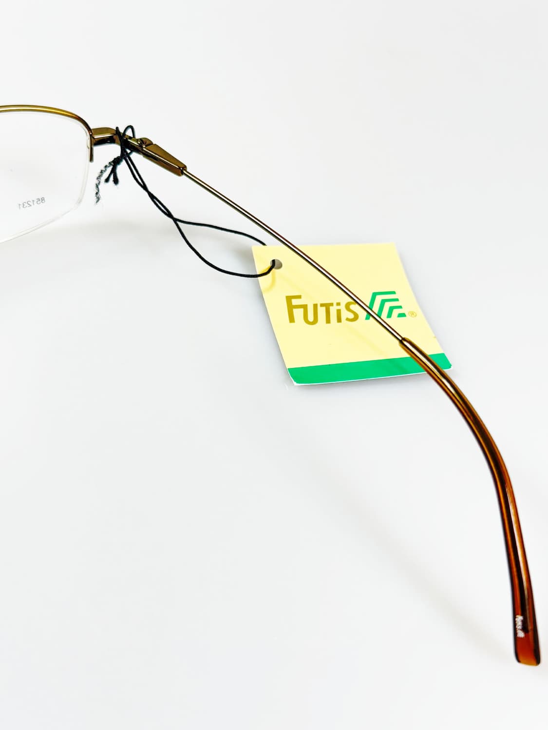 90s FUTIS 무테 스퀘어 프레임 빈티지 안경 상품이미지6