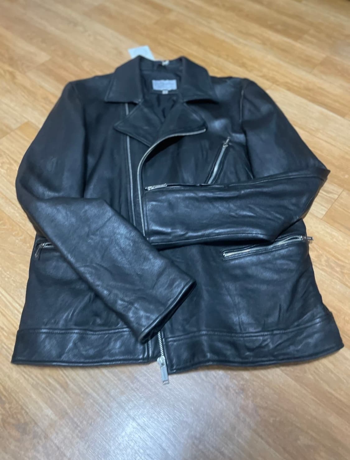 램스킨 라이더 자켓 블랙 색상 XXL 사이즈 상품이미지1