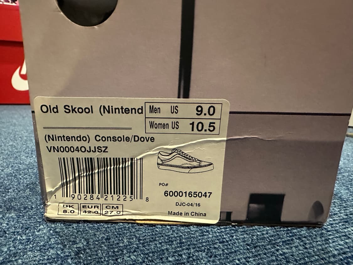 반스 올드스쿨 닌텐도 콜라보 상품이미지4