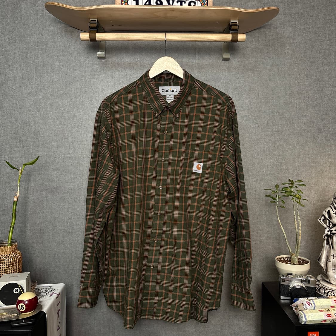 칼하트 체크셔츠 상품이미지2