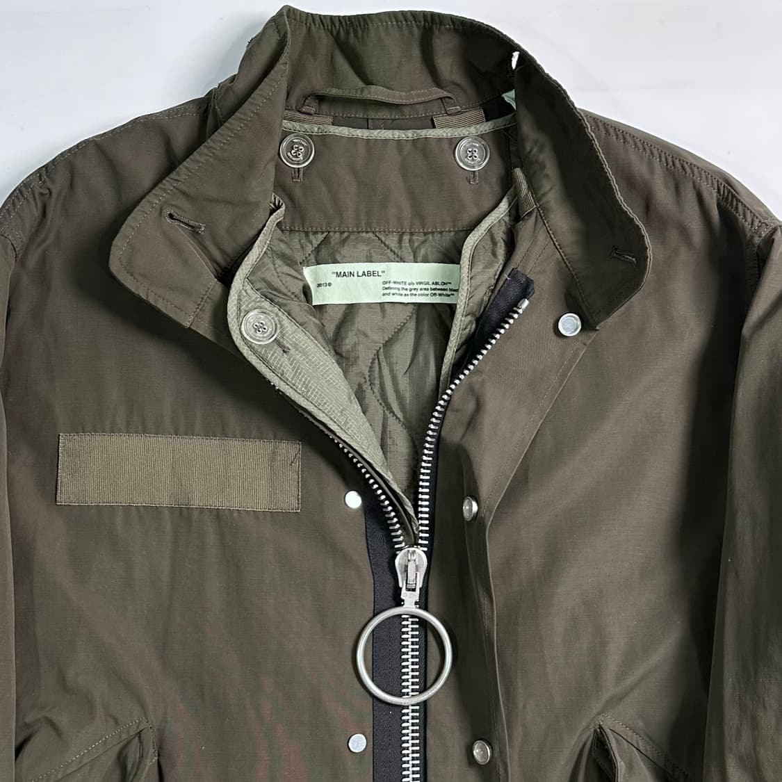 오프화이트 피쉬테일 파카  상품이미지2