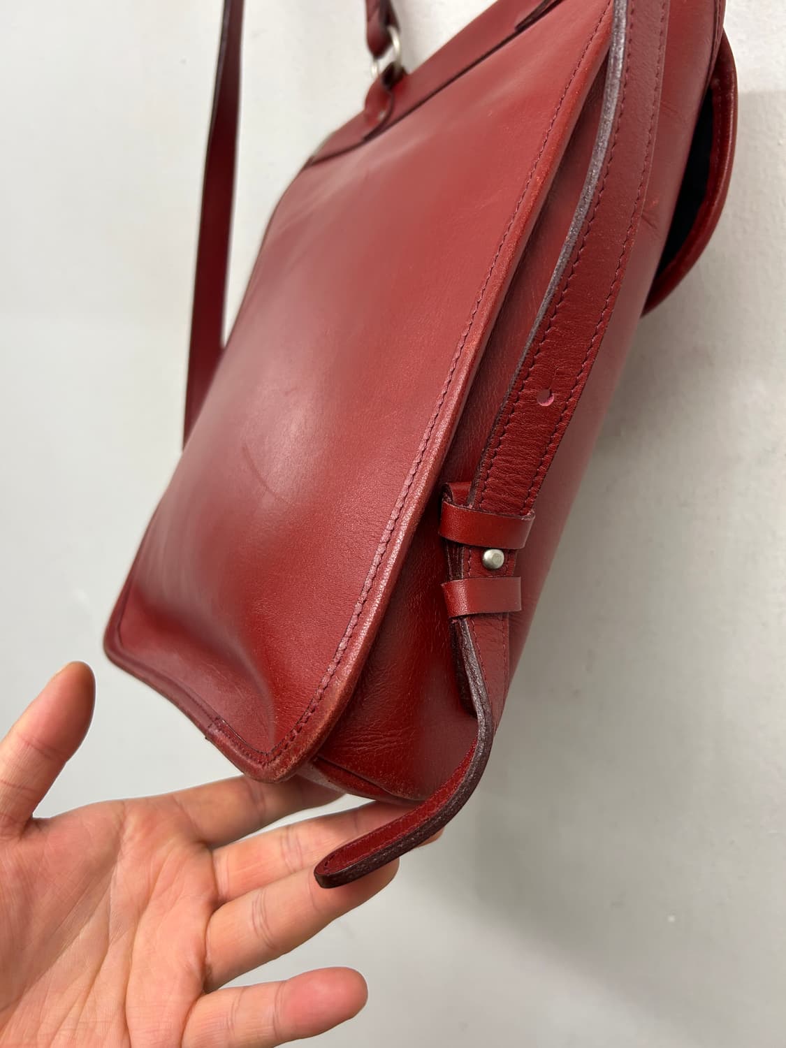 SAZABY 사자지 레더 백팩 상품이미지7