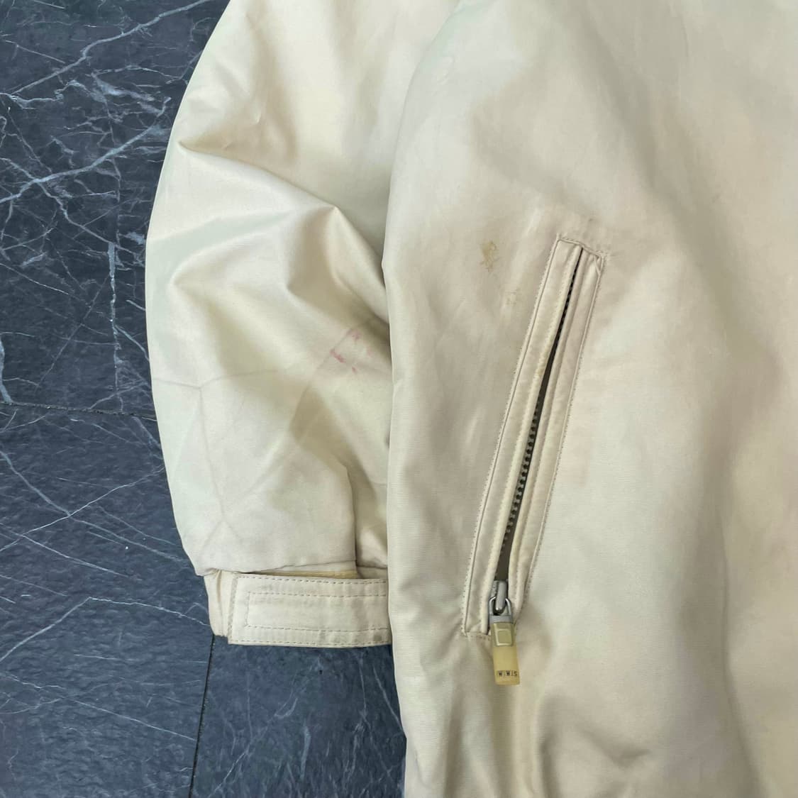 WWS 00s 뉴욕양키스 오버사이즈 후드 바람막이 자켓 상품이미지6