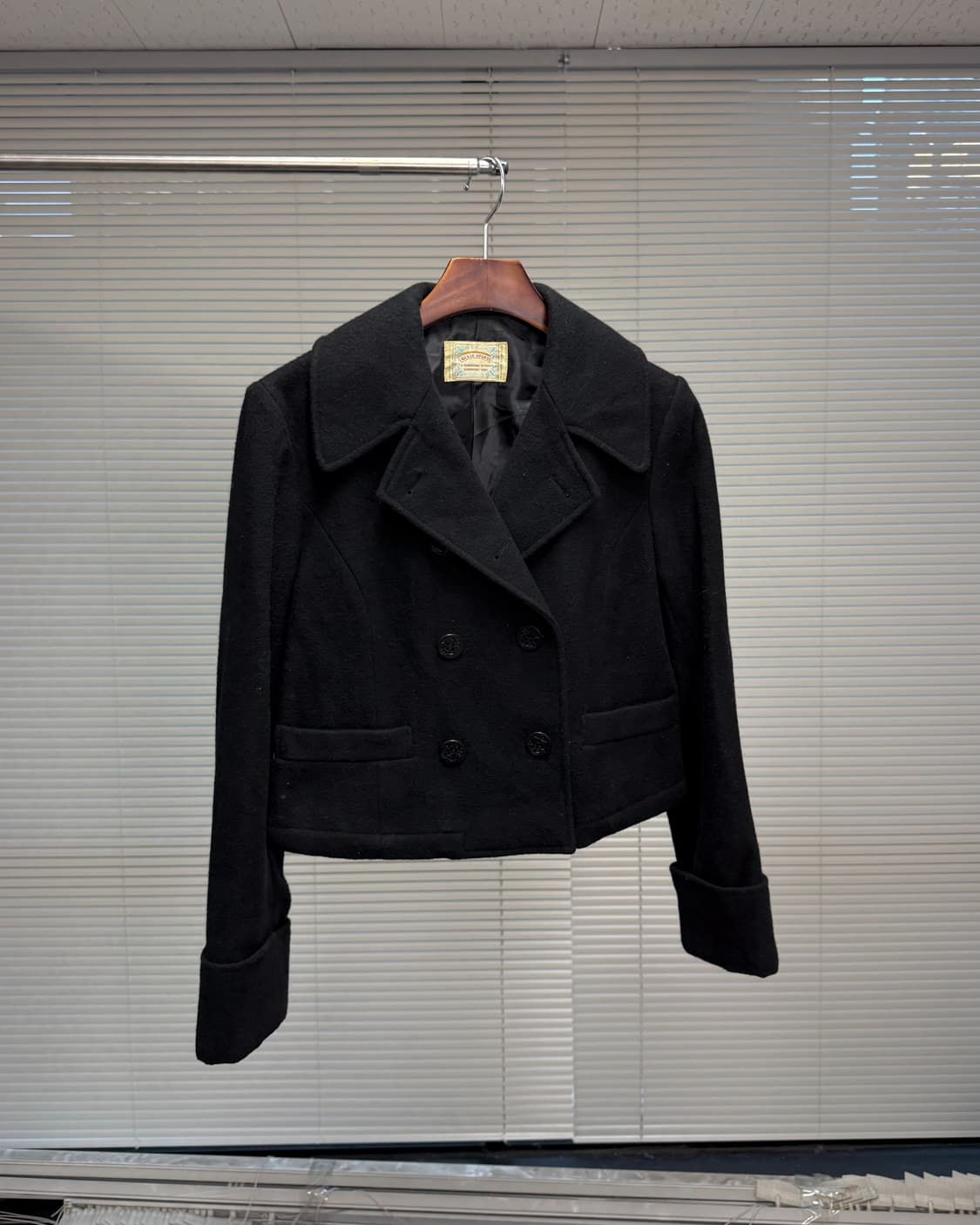 dixie sports 크롭 피 코트 상품이미지1