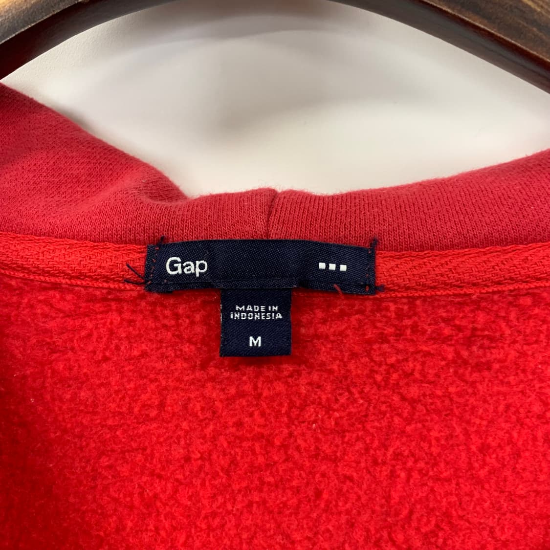 Gap 갭 레드 후드집업 상품이미지6