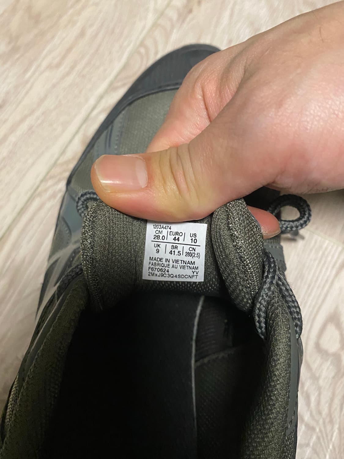 아식스 젤 벤처6 쉴드 그래파이트 상품이미지4