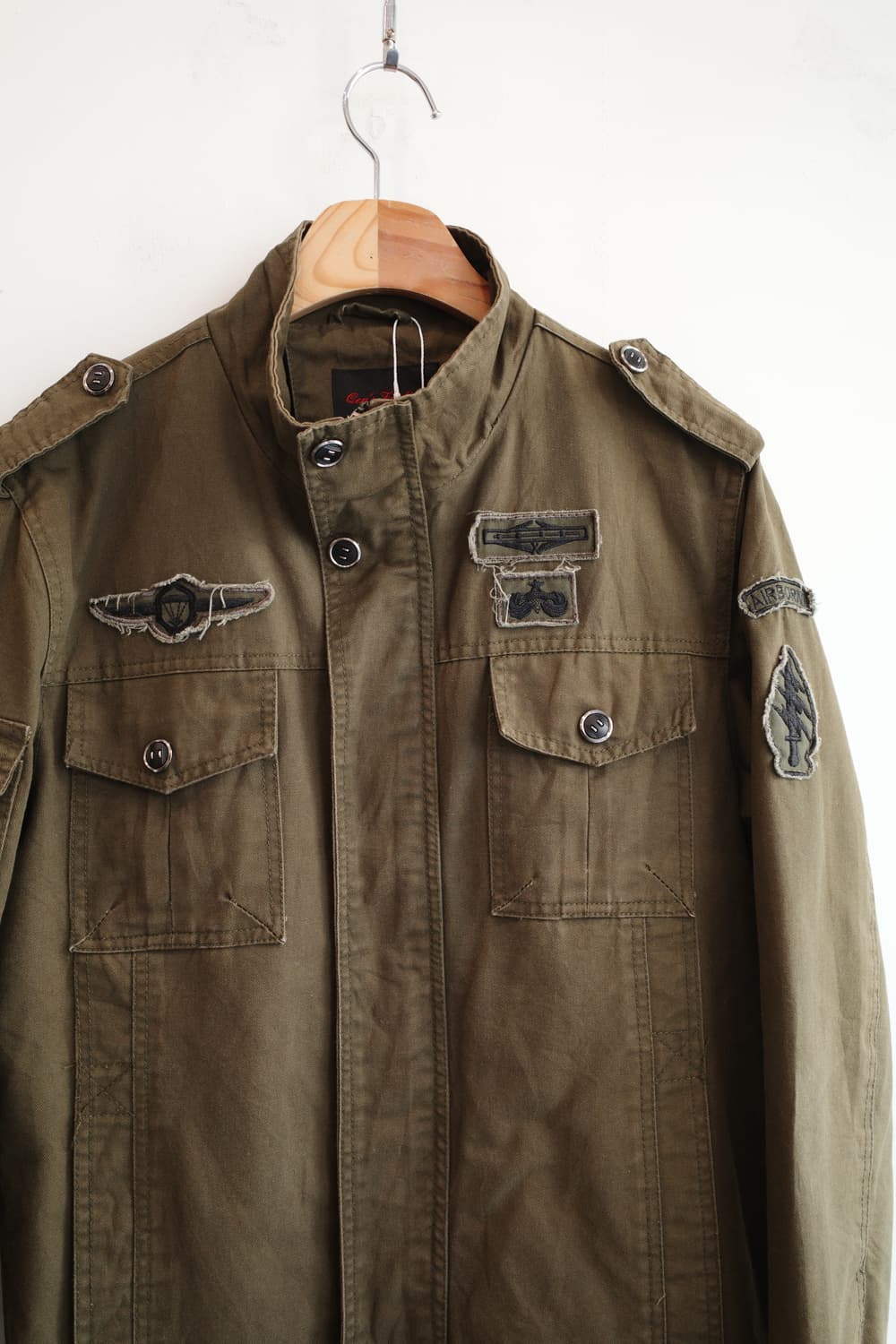 Japan brand 밀리터리 패치워크 자켓 상품이미지2