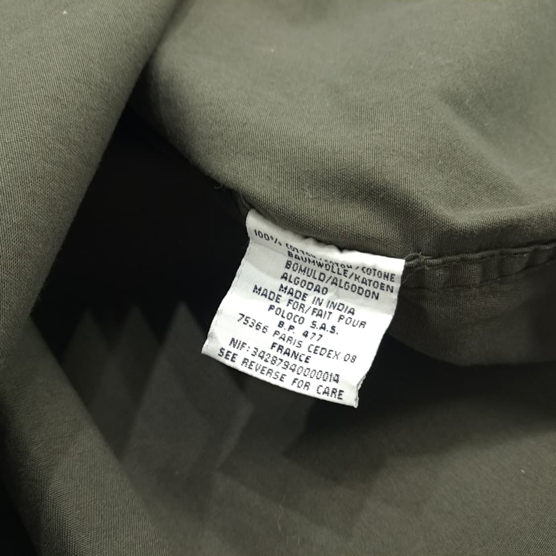 CN316 XL 폴로 랄프로렌 올리브그린 긴팔 셔츠 남방 상품이미지6