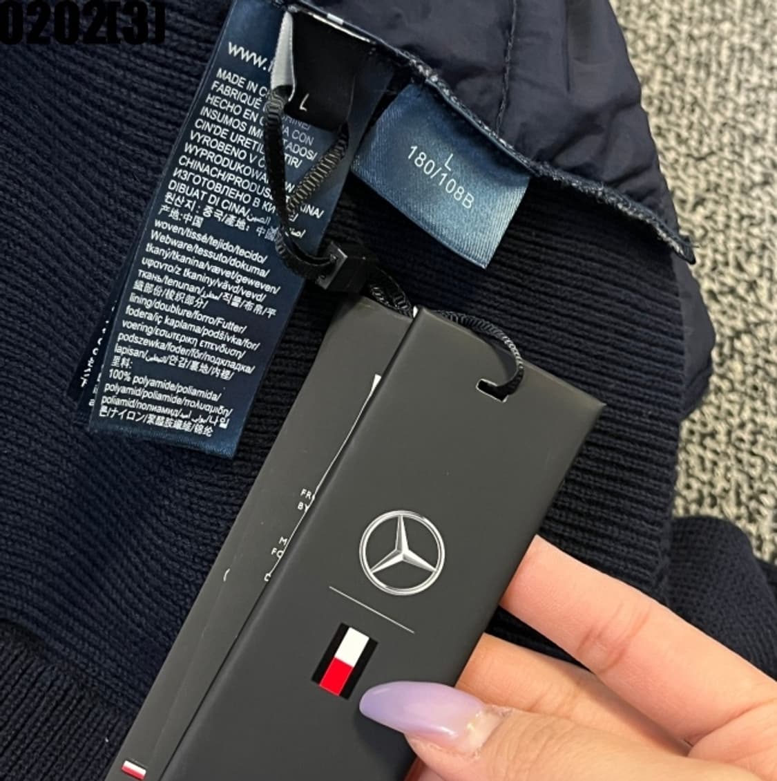 타미힐피거 벤츠 니트 방풍 자켓 상품이미지5