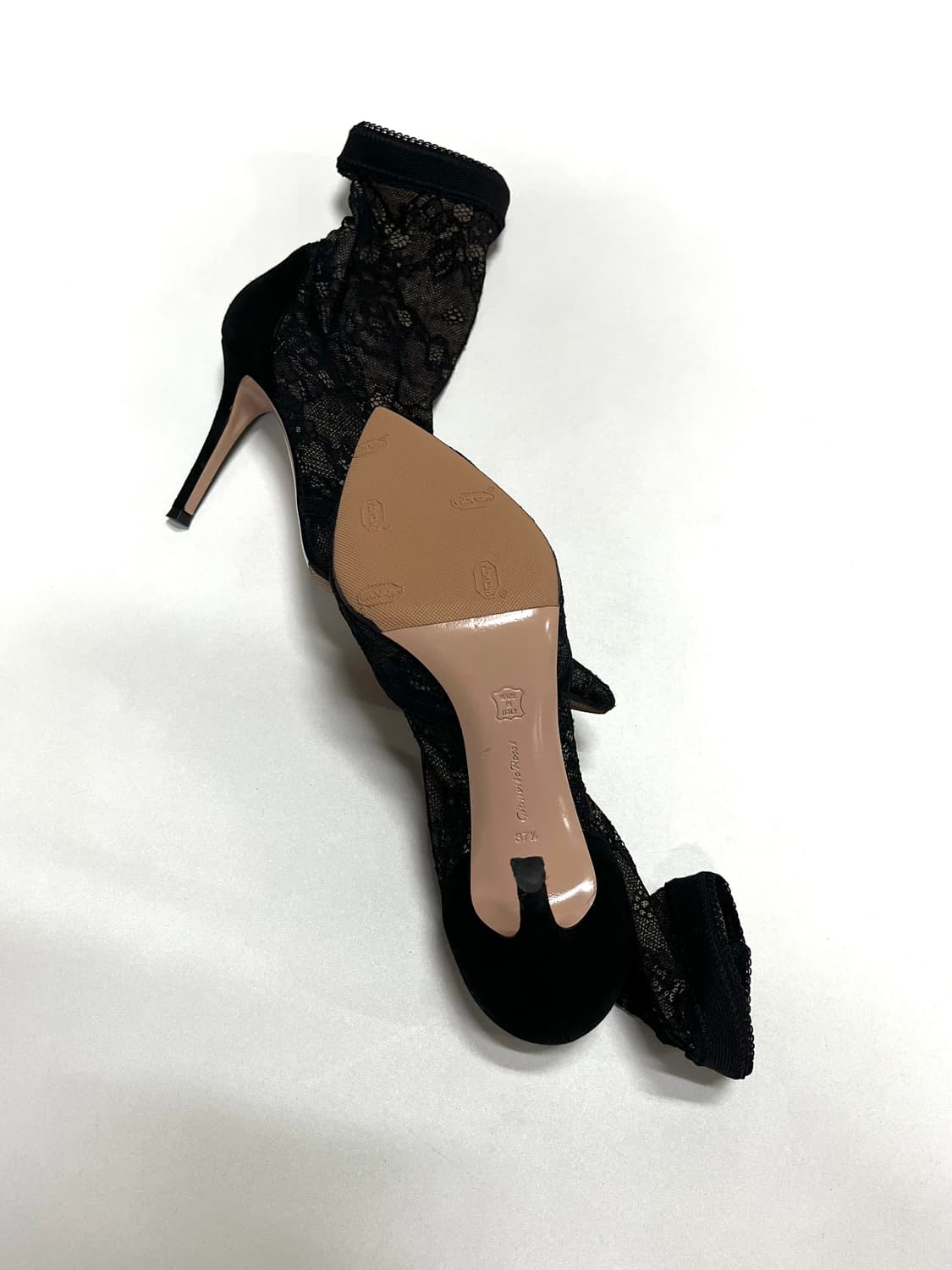 GIANVITO ROSSI 지안비토 로시 레이스 앵클 부츠 상품이미지5