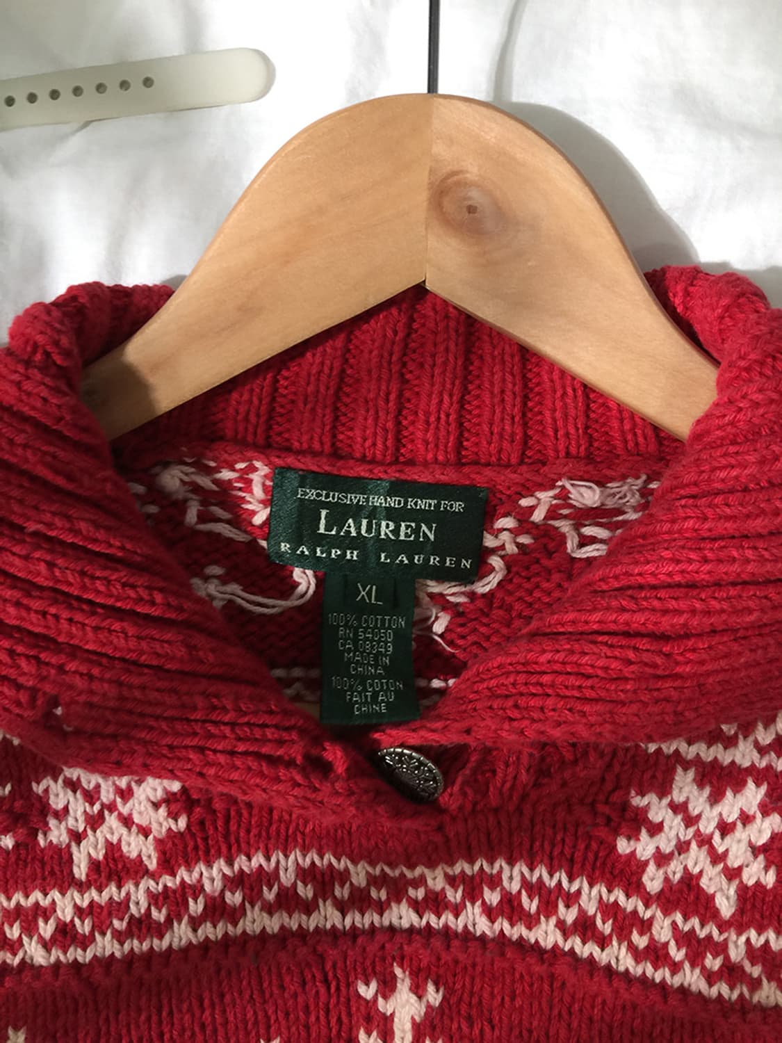 (MAN) 폴로랄프로렌 버튼넥 스웨터 L  상품이미지3