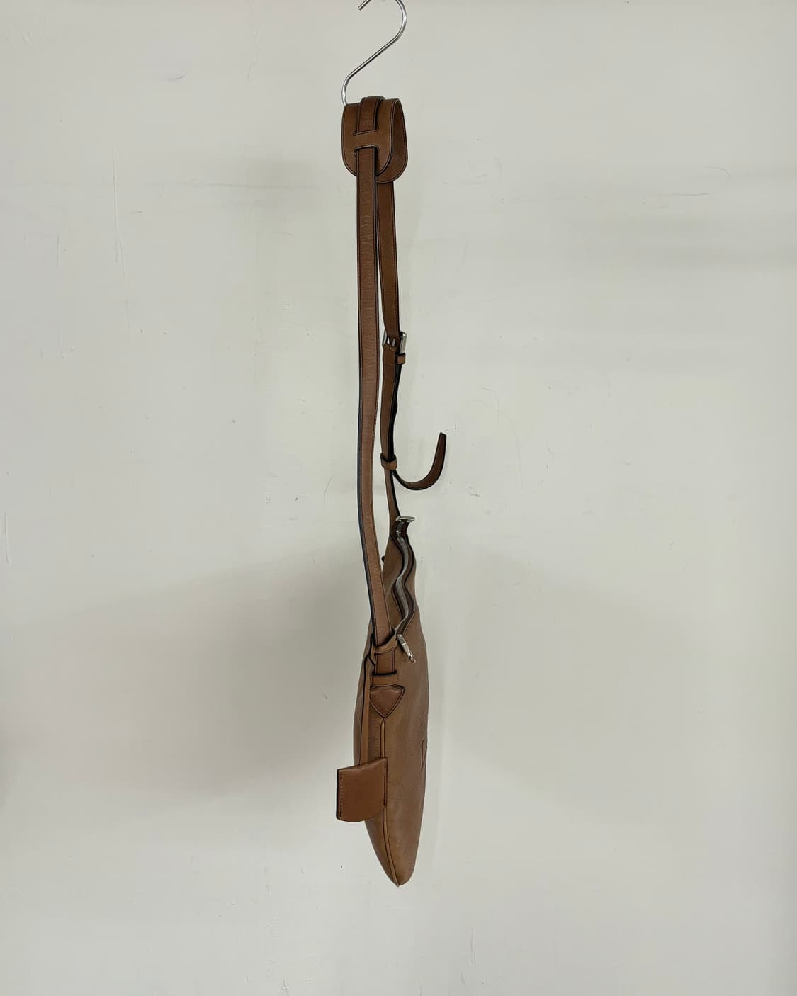 로에버 헤리티지 브라운 레더 숄더백 상품이미지5