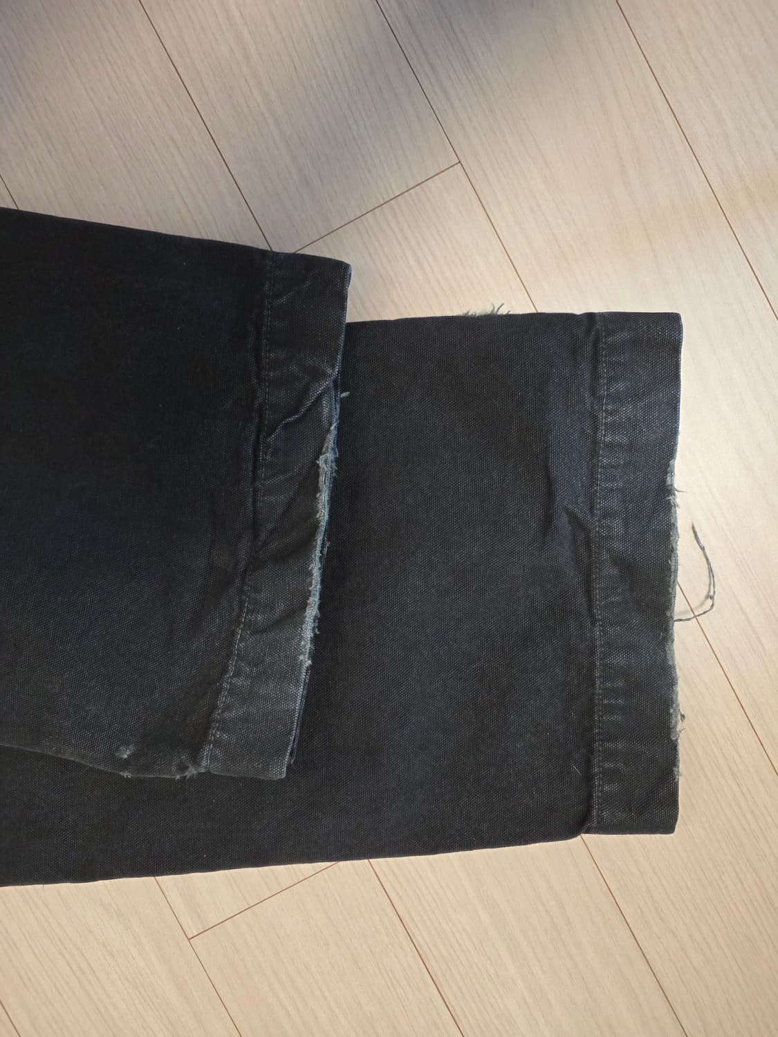 앙팡리쉬데프리메 ERD 스트레이트 디스트레스 더블니 카펜터 31 사이즈 상품이미지8