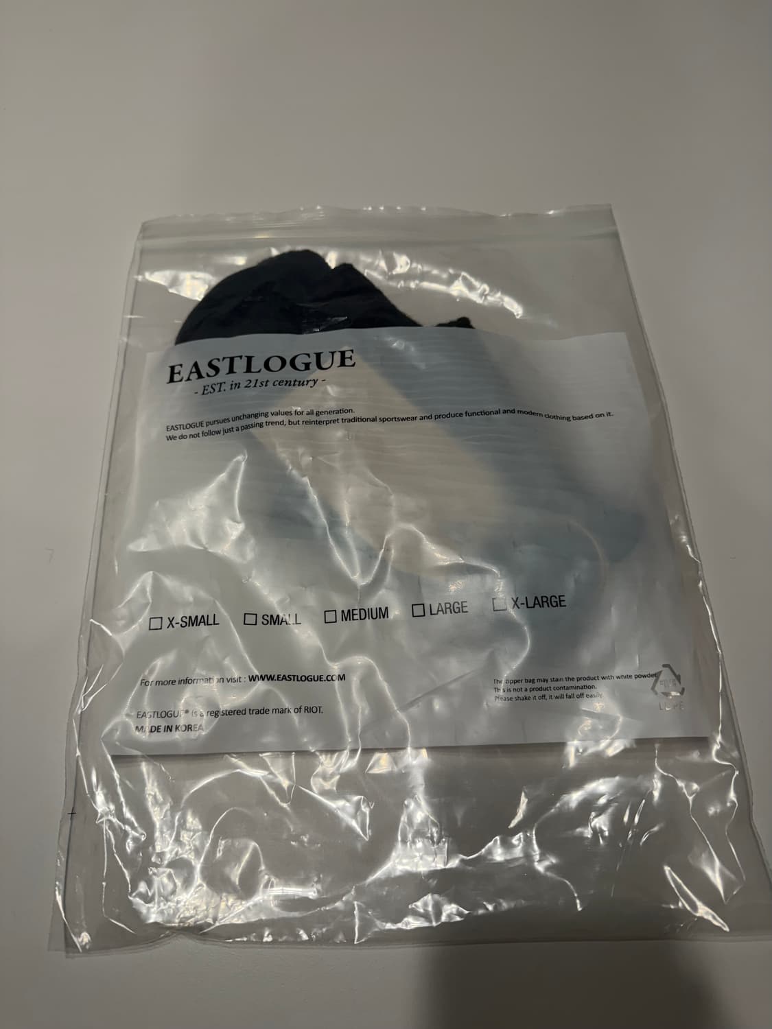 이스트로그 네이비 벙어리 장갑 새상품 상품이미지4