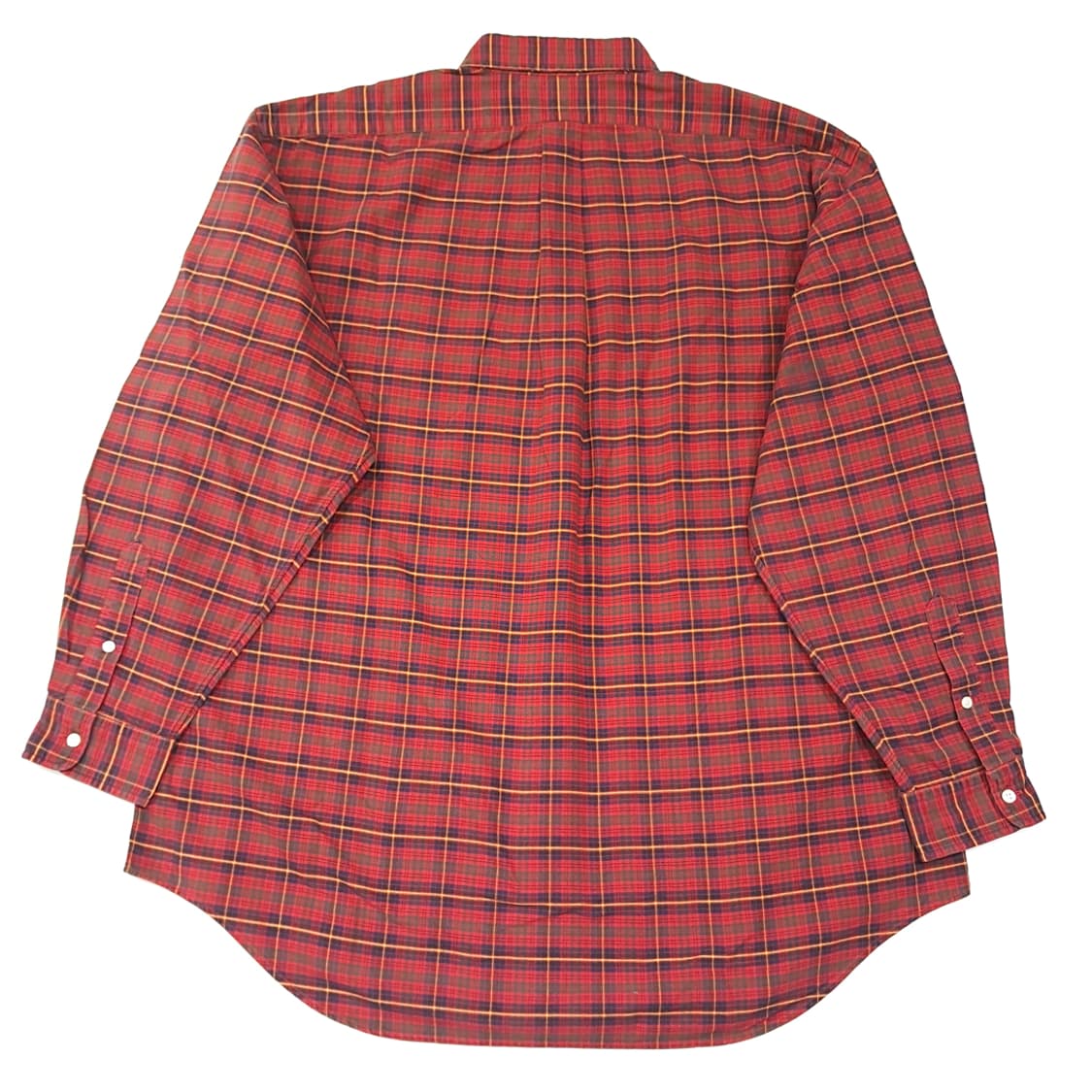 CL701 L 폴로 90s 빅옥스포드 레드 타탄체크 빅셔츠 남방 상품이미지7