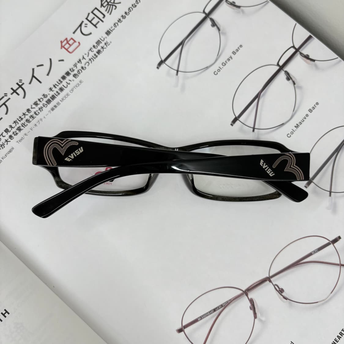 EVISU 에비수 빈티지 뿔테 안경 상품이미지2