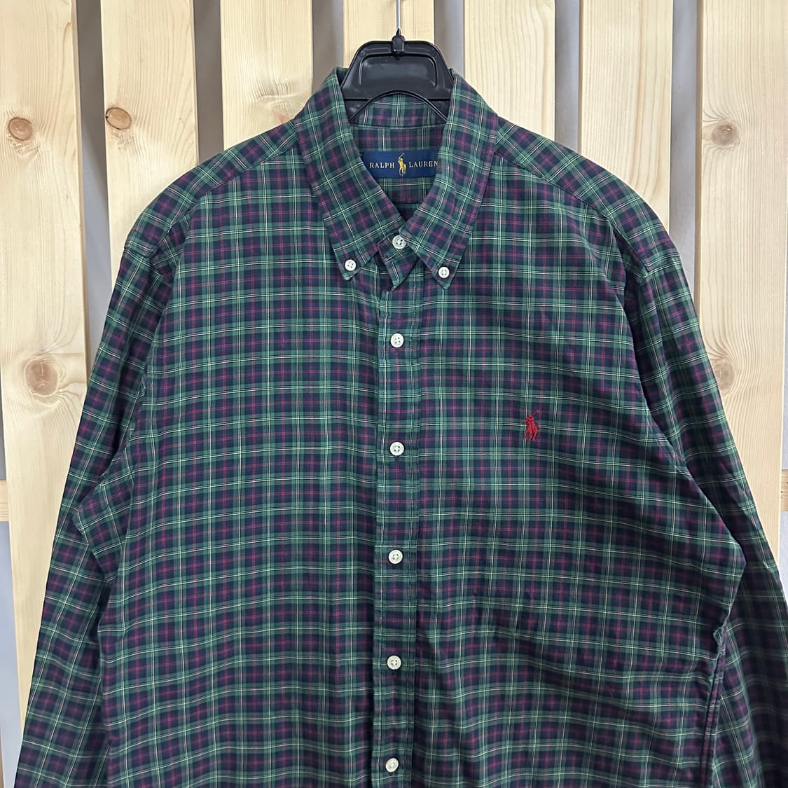 (M) 폴로 랄프로렌 체크셔츠 상품이미지4