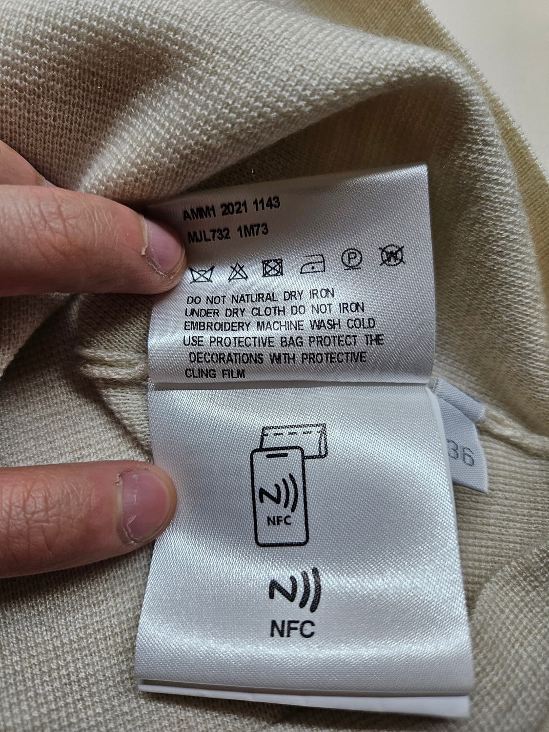 36) 미우미우 MIU MIU 캐시미어 탱크 톱 상품이미지7