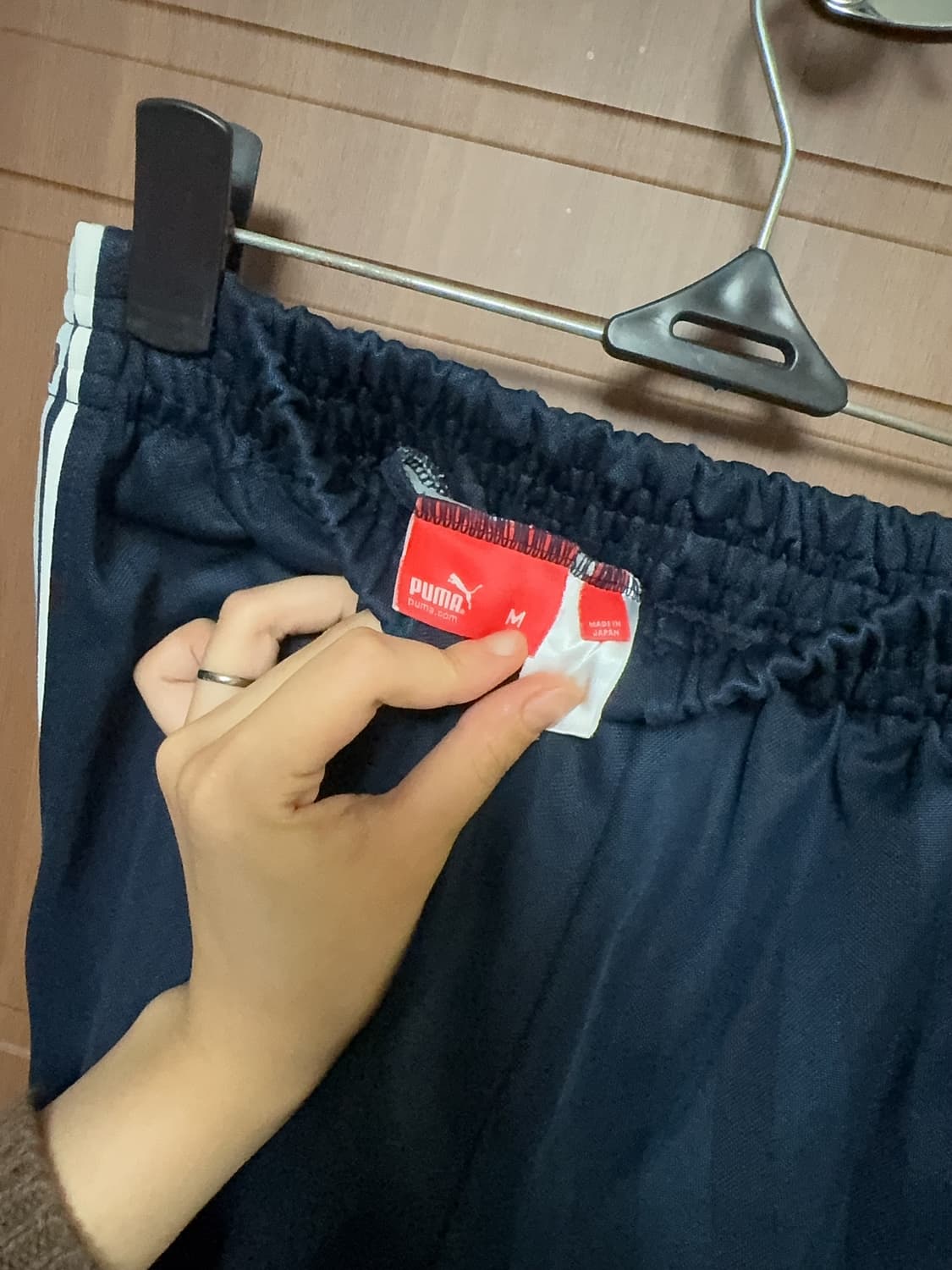 일본 빈티지 서브컬쳐 아노깔 puma 푸마 네이비 트랙 하프팬츠 상품이미지3