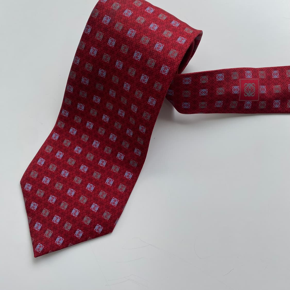 최상급 신형라벨 로에베(LOEWE) 모노그램 정품 명품넥타이 상품이미지5