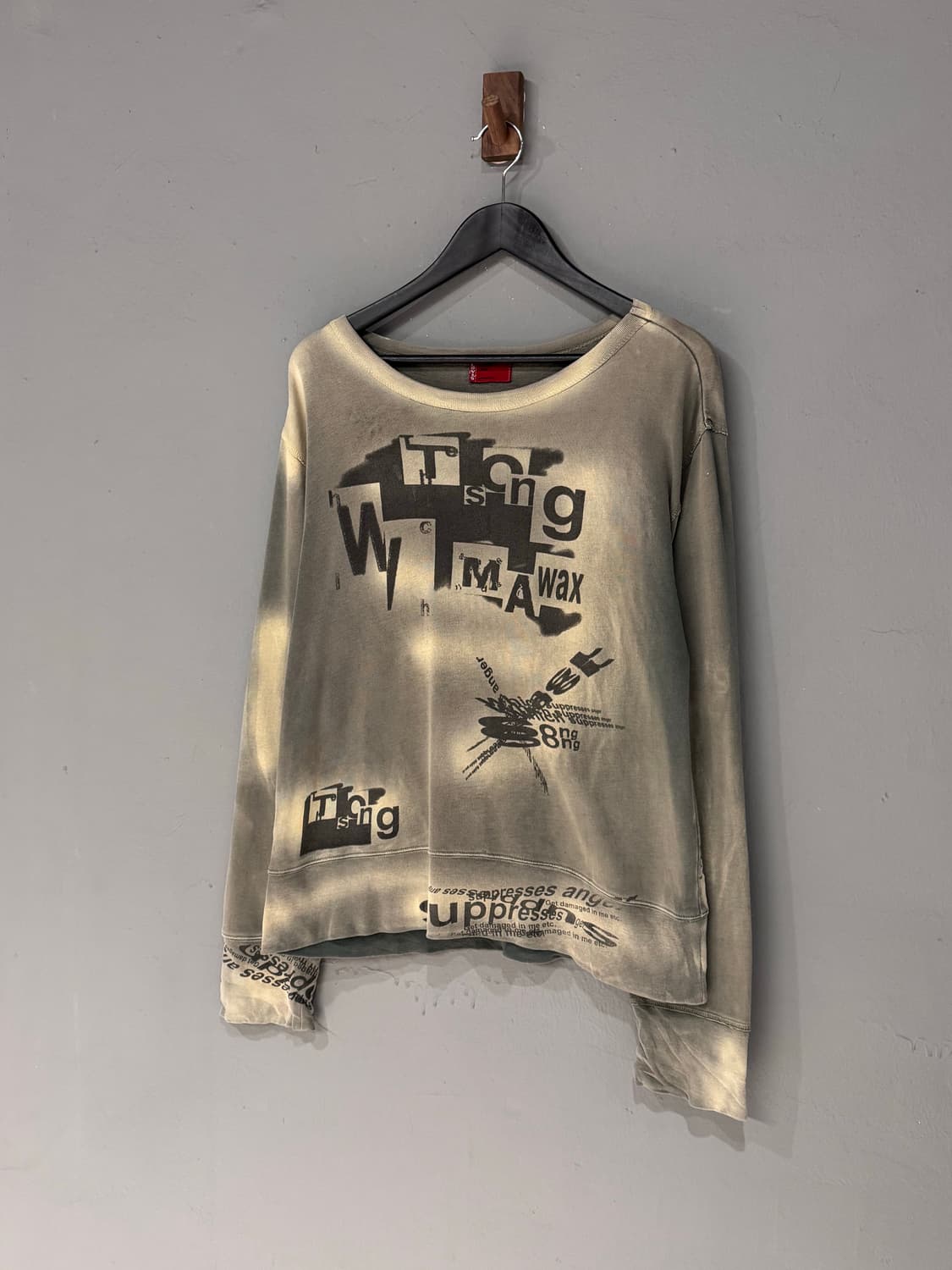 리바이스 레드탭 그런지 타이다이 롱슬리브 상품이미지1