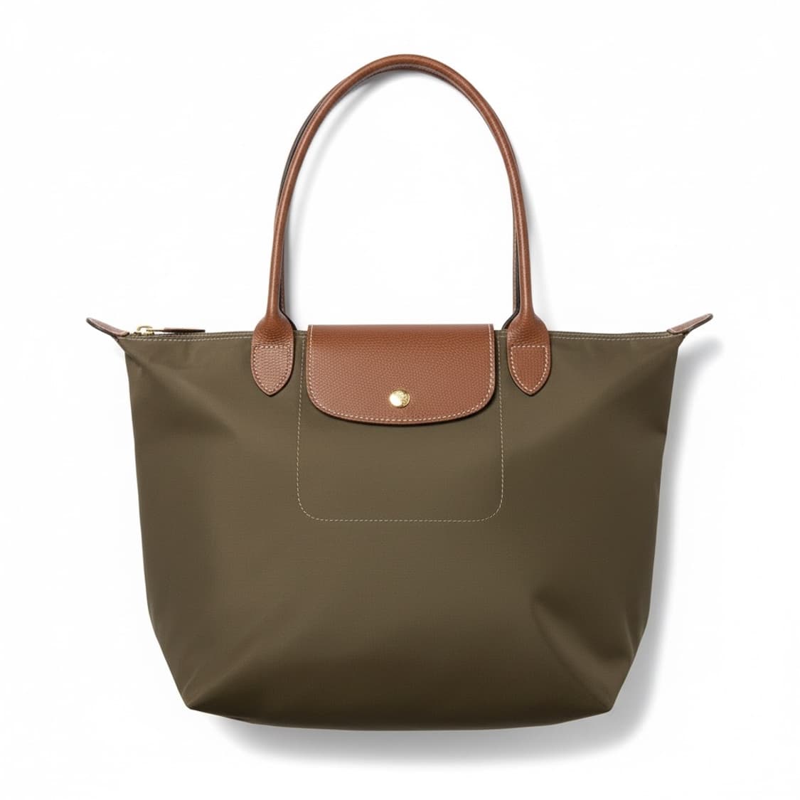 롱샴 르 플리아쥬 토트백 카키 상품이미지1